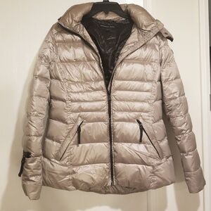 💕ANDREW MARC💕 Puffer Coat Champagne Medium